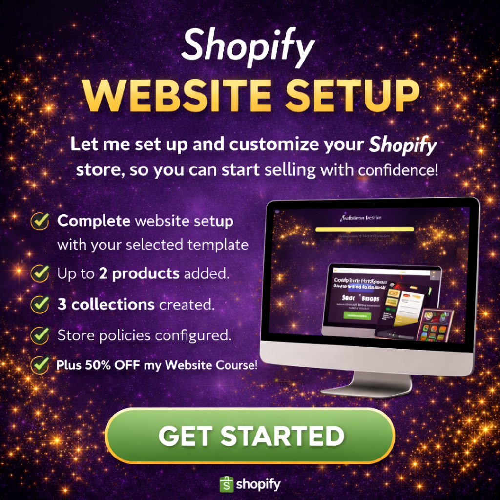 Shopify Website Set Up