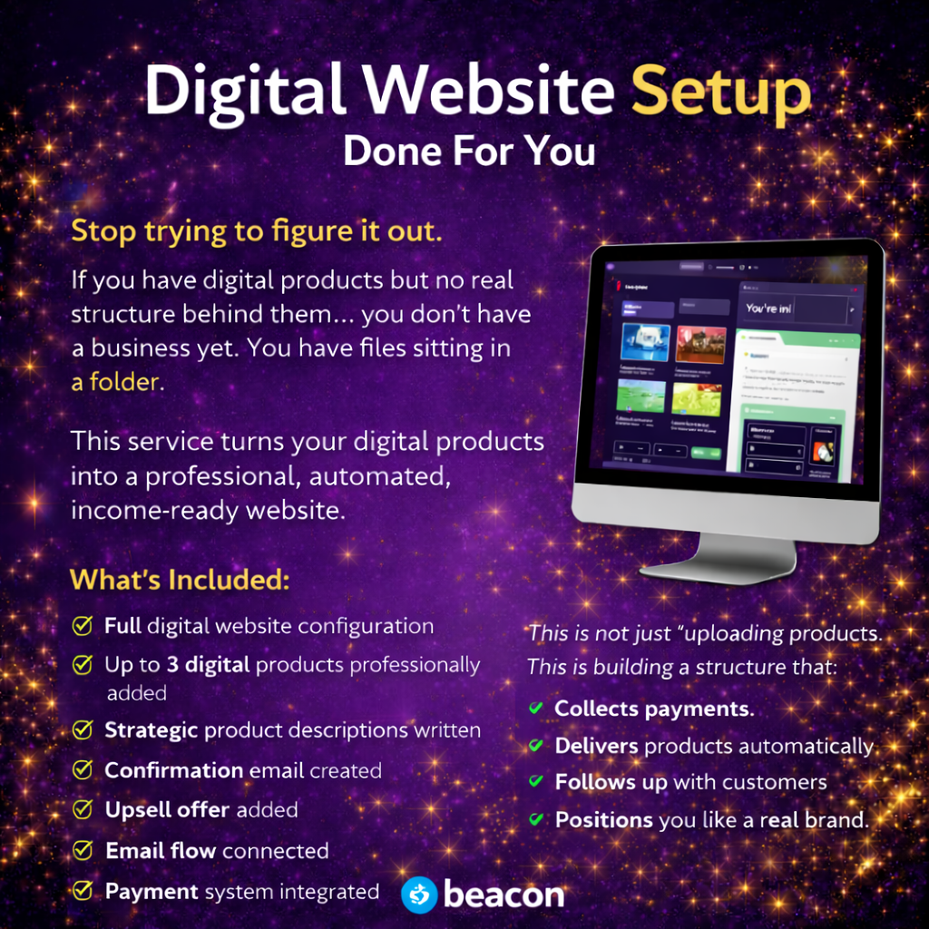 Digital Website Setup