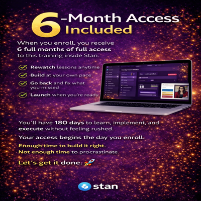 DIY STAN STORE SET UP (6 MONTHS)